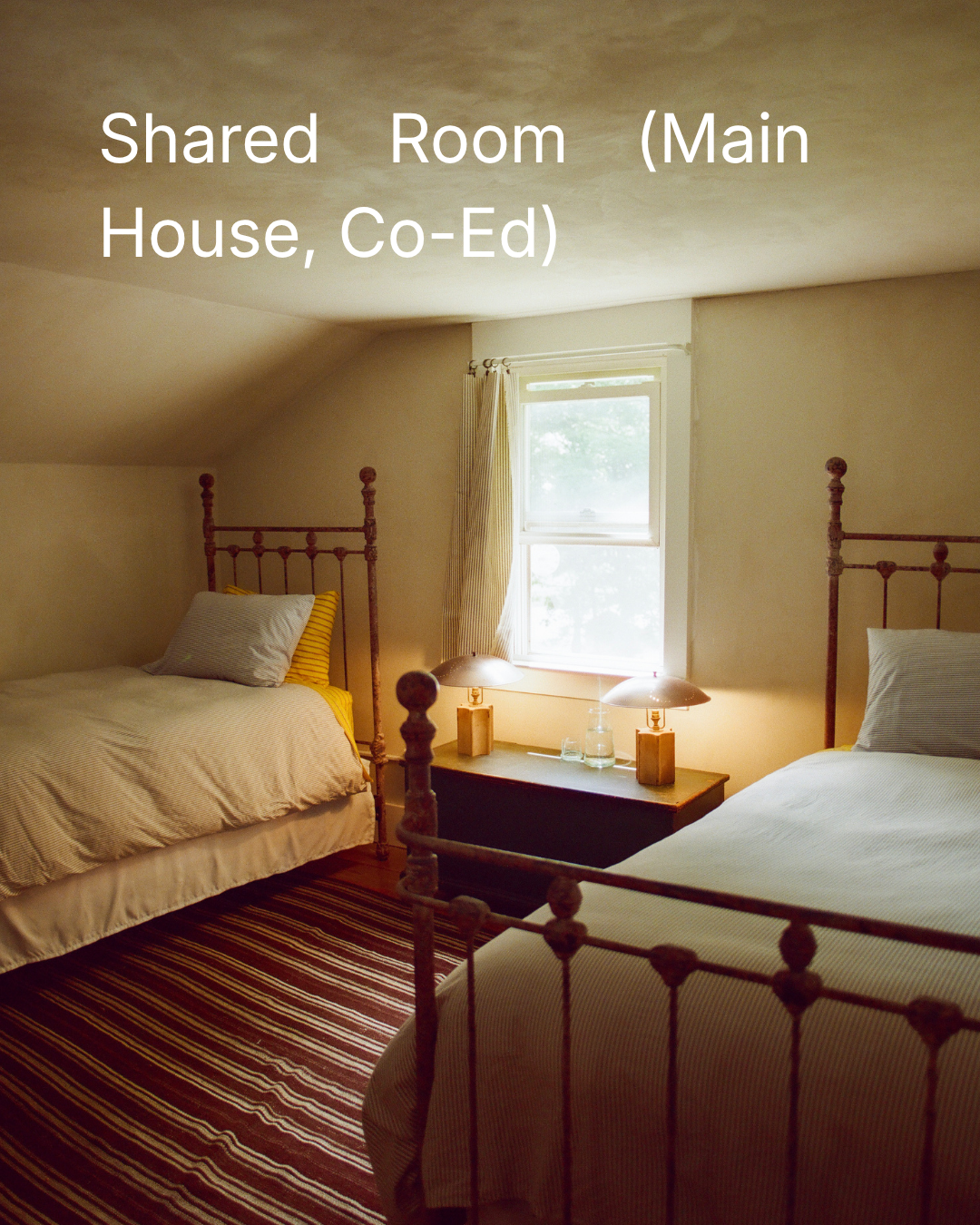 Shared Room (Co-Ed, Main House)